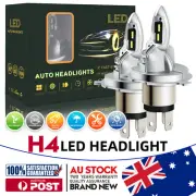 Pair H4 LED HEADLIGHT - 72W - DC 9-36V - Up to 100000 Hours - Globes (for: Porsche)