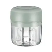 Green - Mini Electric Food Processor and Garlic Chopper - 250ML, USB Charging...