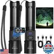 TrixHub Rechargeable Flashlights High Lumens, 950,000LM Super Bright Flash Li