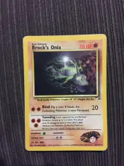 Pokemon Brock's Onix 21/132 Non-Holo Unlimited Edition Rare! Mint/NM
