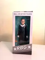Ruth Bader Ginsburg RBG Real Life Action Figure NEW in Box