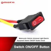 Motorcycle SPST Switch Univesal Light Horn Engine ON/OFF Rocker Switch Button