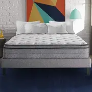 [EARLY BIRD] Fusion 12 Inch Hybrid Mattress, Queen, Supportive Memory Foam Comfort