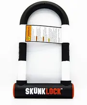 SKUNKLOCK V2 Heavy Duty Deterrent Bike U Lock with Anti-Theft Chemicals