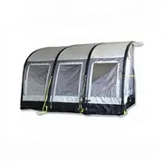 Air Beam Type Waterproof Uv Proof Camper Trailer Porch Awning For Camping Dark Grey