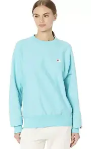 Champion Women's Boyfriend Reverse Weave, Oversized Fleece Crewneck - S - NWT