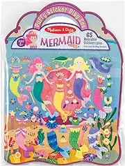 Melissa & Doug - Reusable Puffy Sticker Play Set - Mermaid