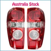 LH & RH Tail Light Rear Lamp for Holden Colorado RC UTE 2008-2012 w/ Bulbs