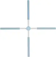 Yoga Sticks Stretching Tool, Humpback Correction Stick, Retractable Design Ba...