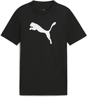Casual TAD ESS Cat Logo T-Shirt B 527188 Boys, 25 Spring Summer Color Puma Black (01), 110