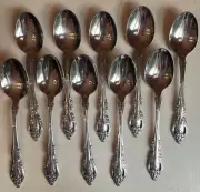 NEW Oneida (10) Community Stainless Brahms Pattern Round Bowl Soup Spoons