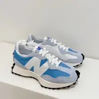 在飛比找蝦皮購物優惠-New Balance 327 天空藍 藍白 327 休閒鞋