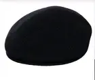 Kangol Black Wool Hat 504 Size Large NWT $53