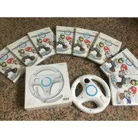 在飛比找蝦皮購物優惠-<<二手良品>>Wii 原廠馬力歐賽車方向盤(Wii U可用