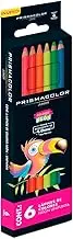 Prismacolor Neon Colored Pencils Set, 6 count, Junior 4.0mm
