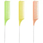 Beakey 3 Pcs Highlighting Combs 3 Sizes with Rat Tail Perfect for Salon-Set3