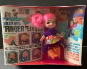 Vintage Remco MILLIE MOD FINGER DING DOLL Style 3158 New in Sealed Package