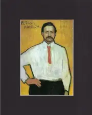 8X10" Matted Print Art Picture Painting Pablo Picasso: Portrait of Petro Manach
