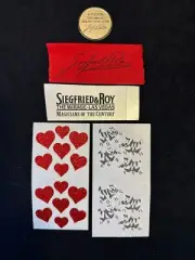 Siegfried & Roy The Mirage Las Vegas Secret Garden Collectable Coin Packet