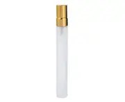 10ml Refillable Frosted Glass Empty Perfume Bottle Atomiser Container-Golden