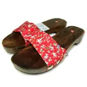 Japanese Women Geta Kimono Sandal US 6.5 Euro 38 #209R