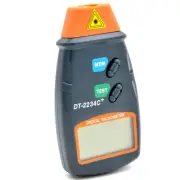 DT-2234C+ Non Contact Digital Auto Range Laser Photo Tachometer RPM Tester Gauge