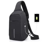 99018 Unisex Fashion Messenger Bags 3D Trunk Pattern Chest Packs Waterproof Shoulder Backpack