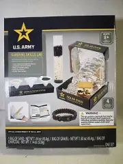 New Unopened US army Survival Skills Lab Kids STEM Learning Kit Toy