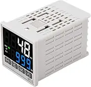 gernie PID Temperature Controller Kit, AC100-240V Digital Display Universal Thermostat, K, J, E, N Thermocouple, PID Control Switch