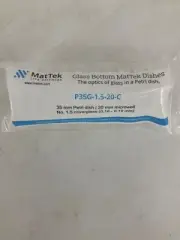 MatTek P35G-1.5-20-C 35mm Glass Bottom Petri Dishes (10)