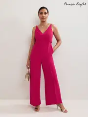 Phase Eight Pink Petite Hetty Jumpsuit (W86502) | $321