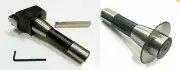 2pc set of R8 SHANK Slitting/Slotting Saw & Fly Cutter R8 Shank Bridgeport guru