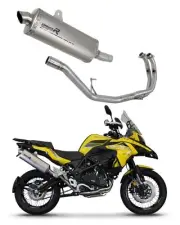 TRK 502X 2022 - 2023 Full Exhaust System Silencer Titanium P7 DOMINATOR