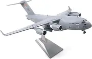 ﻿for American Transport C-17 Alloy Die-Casting Aircraft Model Simulation Alloy Fighter Aircraft Model Finished Product 1:200