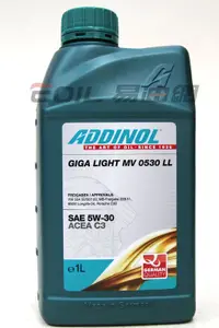 在飛比找樂天市場購物網優惠-ADDINOL GIGA LIGHT MV 5W30 合成機