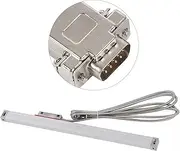 ViaGasaFamido Linear Scale TTL 1μm High Accuracy Digital Measuring Tool F AUDERATION Encoder Milling Machine Linear Digital Display DC5V with DB9 Connector (1000)