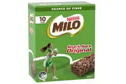 Nestle Milo Original Snack Bars 10 Pack 210g