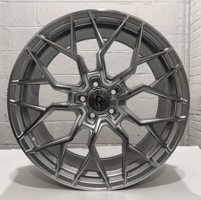 GWG RF3 20 inch STAGG Hyper Silver Rims fits Audi S7 2013