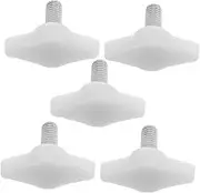 Alipis 5pcs Mannequin Base Stabilizer Screws for Secure Connection Slip Hardware for Half Body Mannequins Easy Installation Reliable Stability for Retail Clothing Displays