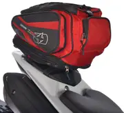 Oxford T30R Motorcycle Tail Bag, red, Size 21-30l for Men