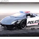 合金模型 野馬警車 F150猛禽警車 GALLARDO 藍寶堅尼 警用超跑LP-570 金屬模型車 FORD福特野馬 R