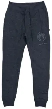 Crooks & Castles Men's Bandito Medusa Fleece Jogger Sweatpants Charcoal Heather