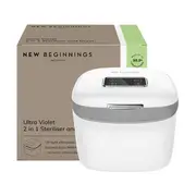 New Beginnings 2-in-1 UV Steriliser & Dryer - Shop Now!