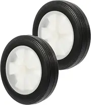 VANZACK 2pcs Replacement Casters for Lawn Mowers Outdoor Wheels Durable and Silent Design for Hand Trucks Grill Carts and Garden Equipment