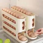 NEW 2025 2-4-layer Slide Egg Storage Box Ladder Style Egg Storage Refrigerator
