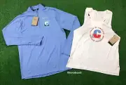 Nike Men's Chicago Marathon 2023 1/4 Zip Running Top & Aeroswift Singlet, Size M