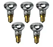 Set of 5, R39 E17 Replacement Light Bulb Motion Lamp 25W Reflector Type