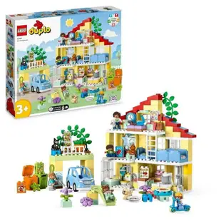 【LEGO 樂高】磚星球〡10994 得寶系列 三合一城市住家 3in1 Family House