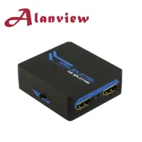 在飛比找momo購物網優惠-【Alanview】HDMI 一進二出分配器