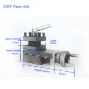 210V BV20 180V Quick Change Lathe posts&holders Slide Compound Metric Tool